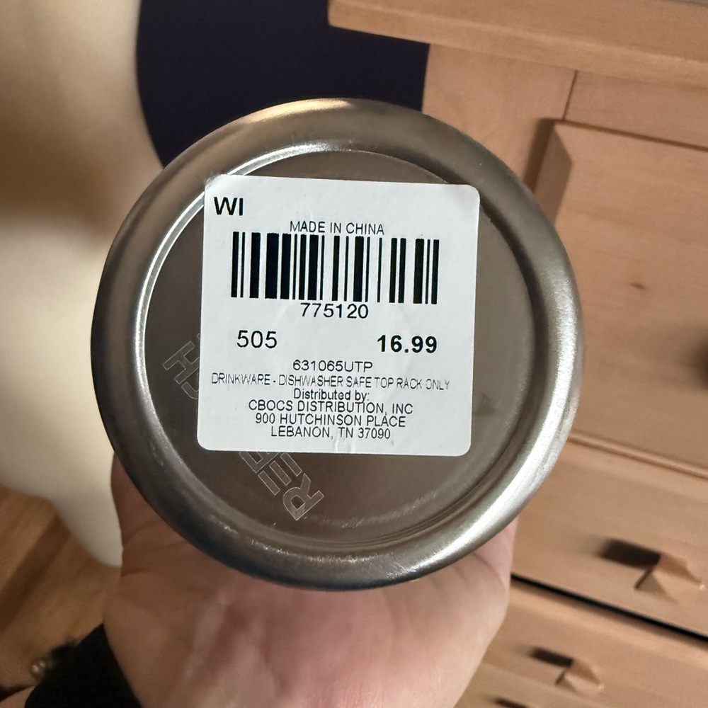 Owl stainless steel tumbler with sip lid - Picture 4 of 4
